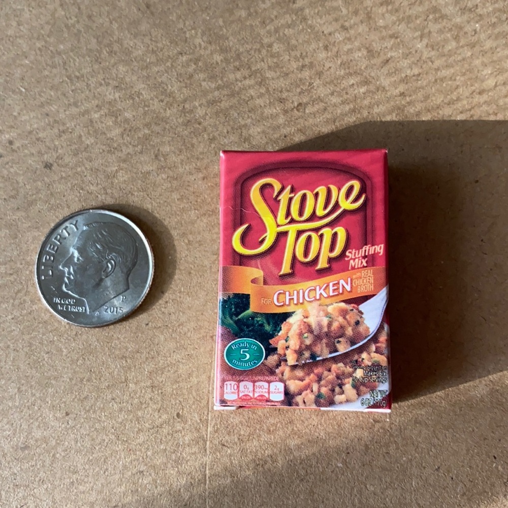 5/$10 Mini Brands Toy: Stove Top Chicken Stuffing Mix